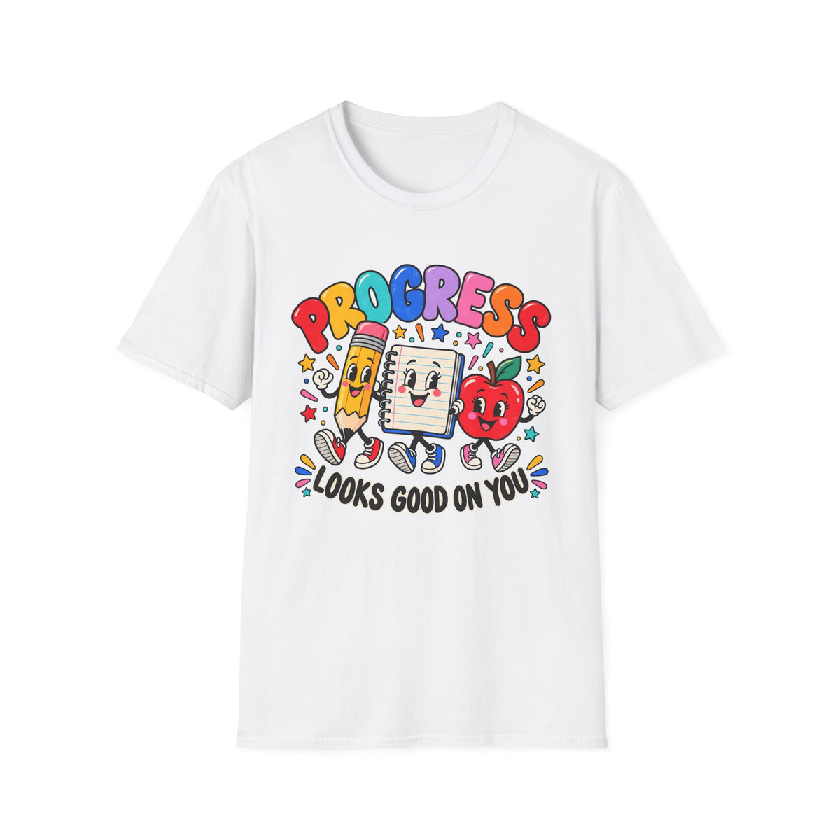 Progress Looks Good on You Inspirational T-Shirt
