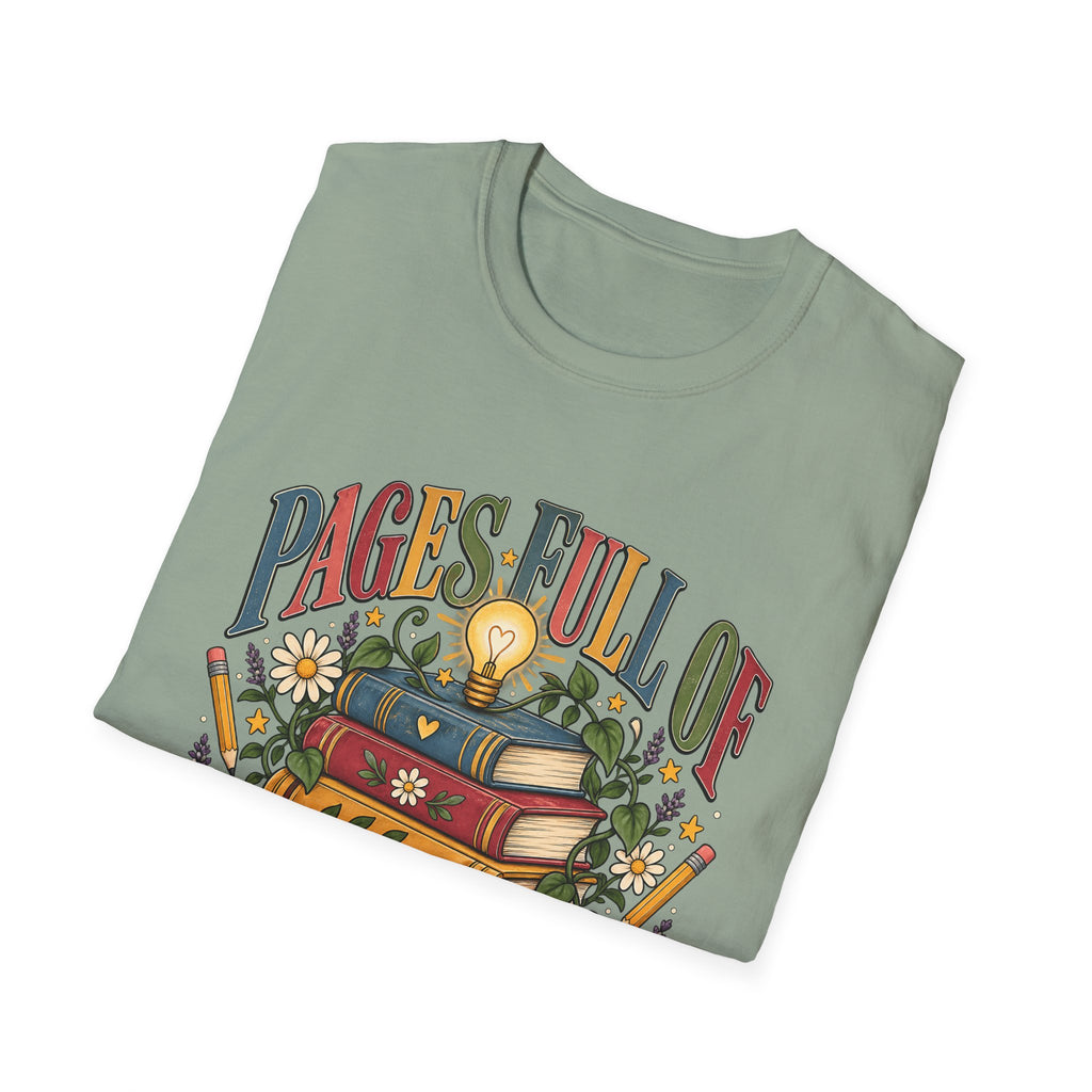 Pages Full of Potential Graphic T-Shirt