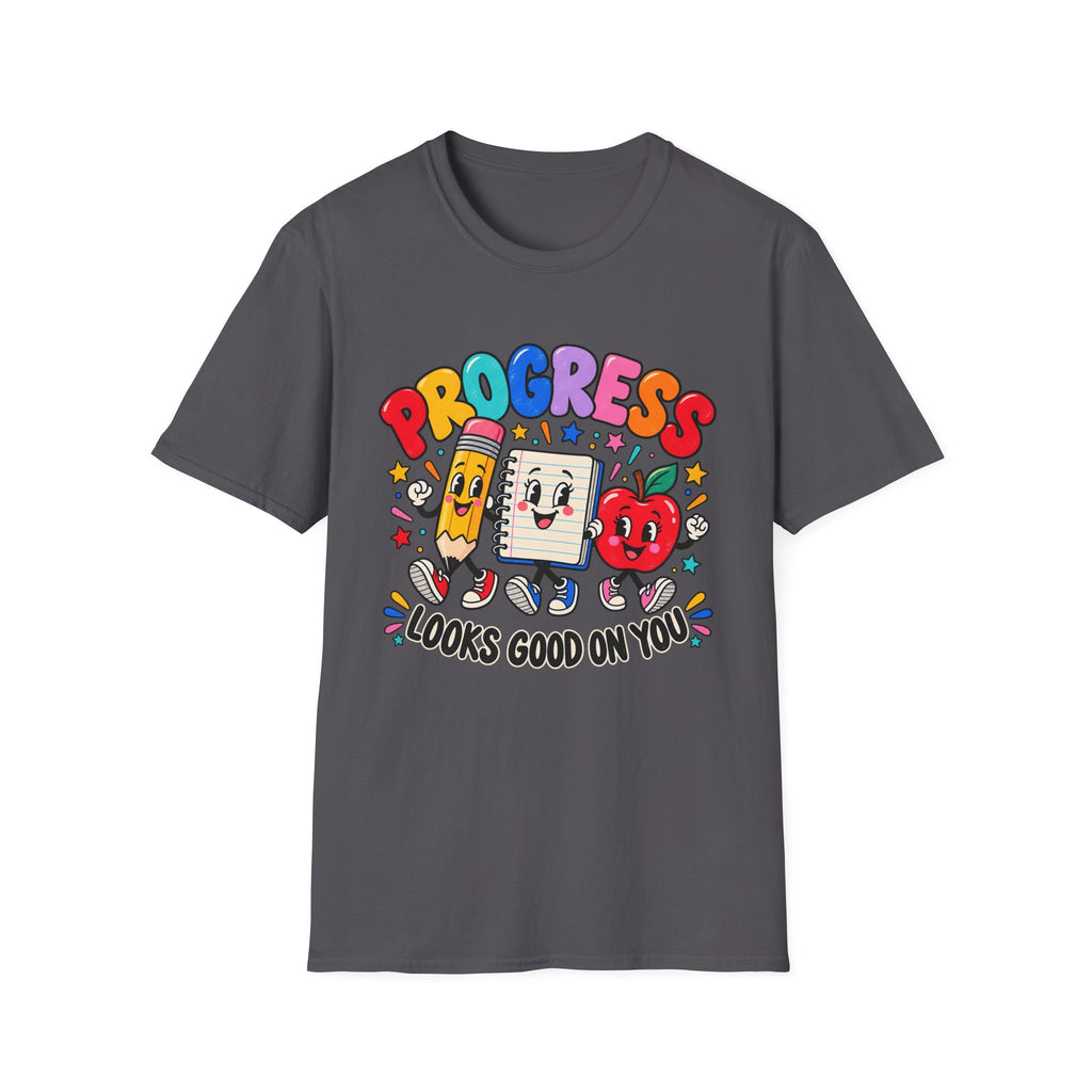 Progress Looks Good on You Inspirational T-Shirt