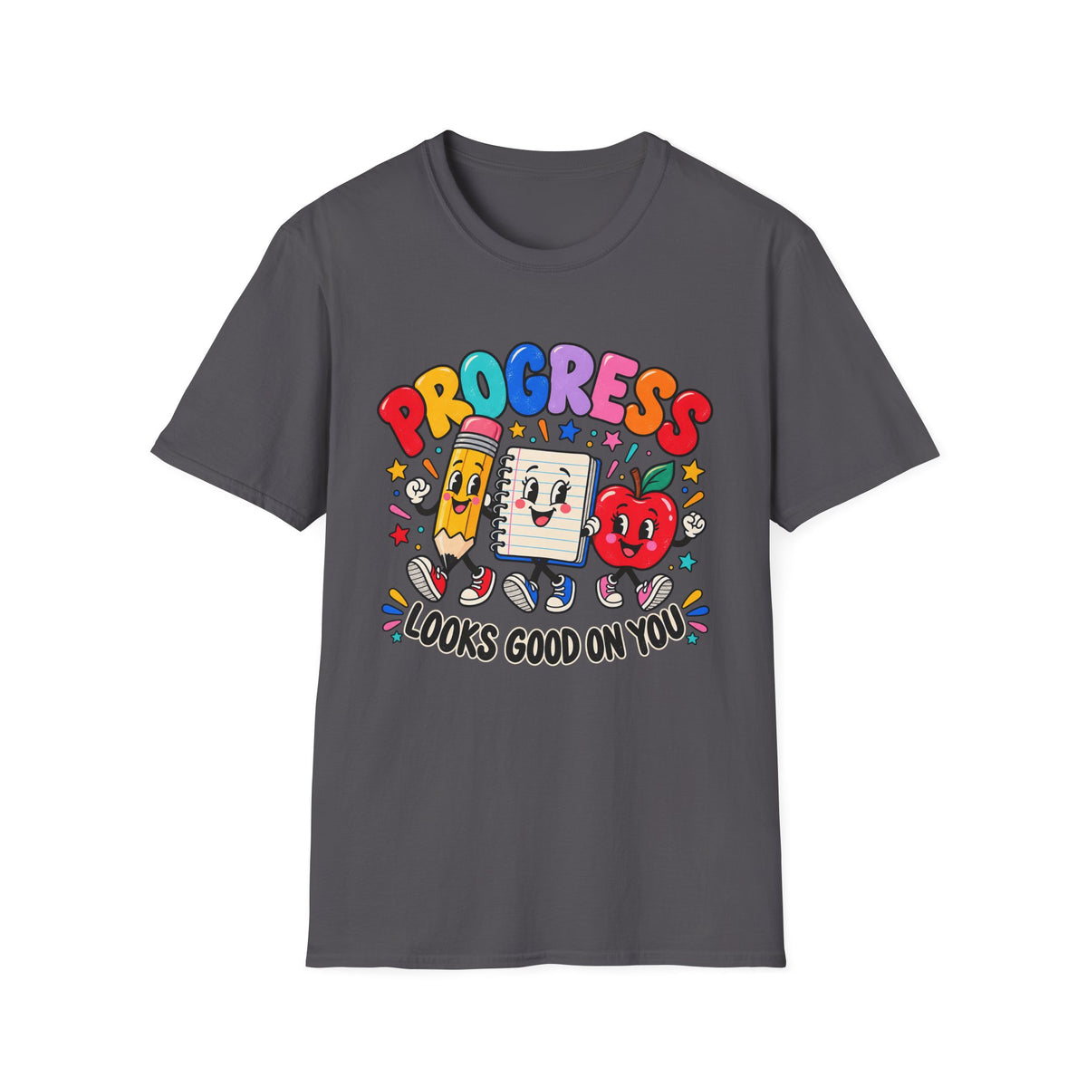 Progress Looks Good on You Inspirational T-Shirt
