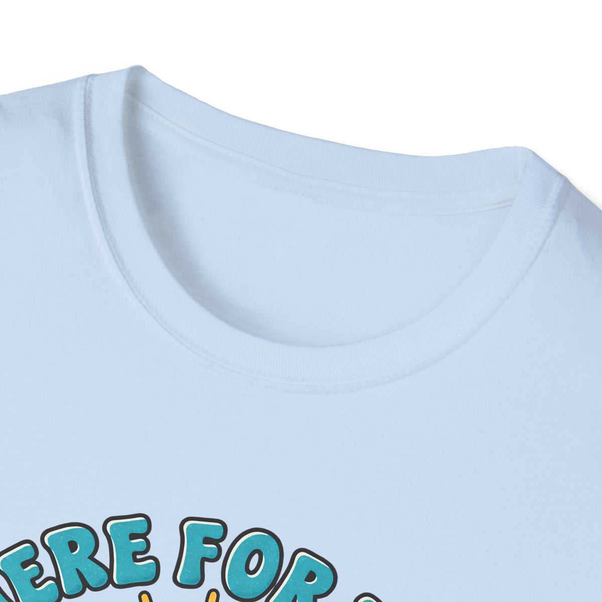 Aha Moments T-Shirt — 'Here for the Aha Moments' Lightbulb Graphic Tee