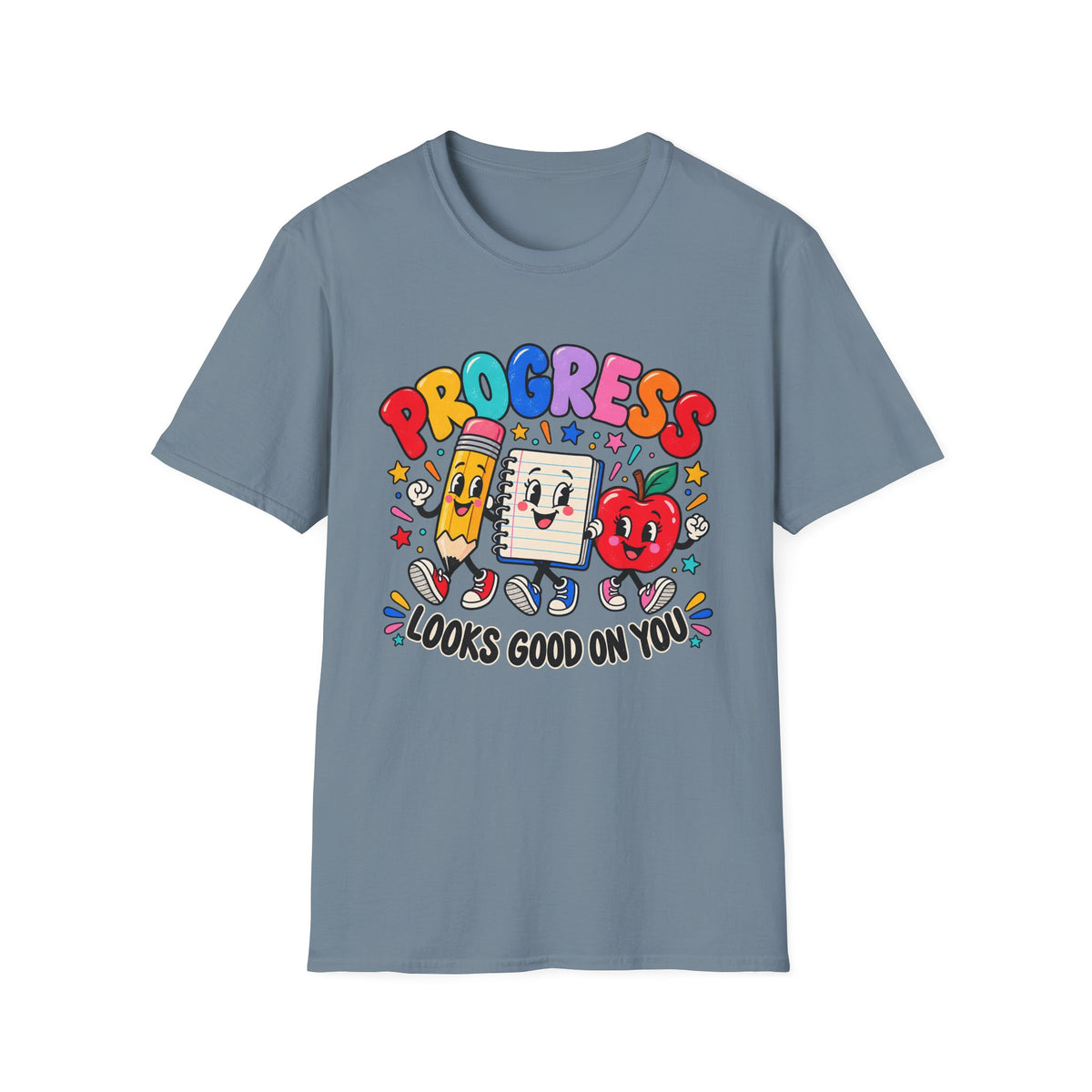 Progress Looks Good on You Inspirational T-Shirt