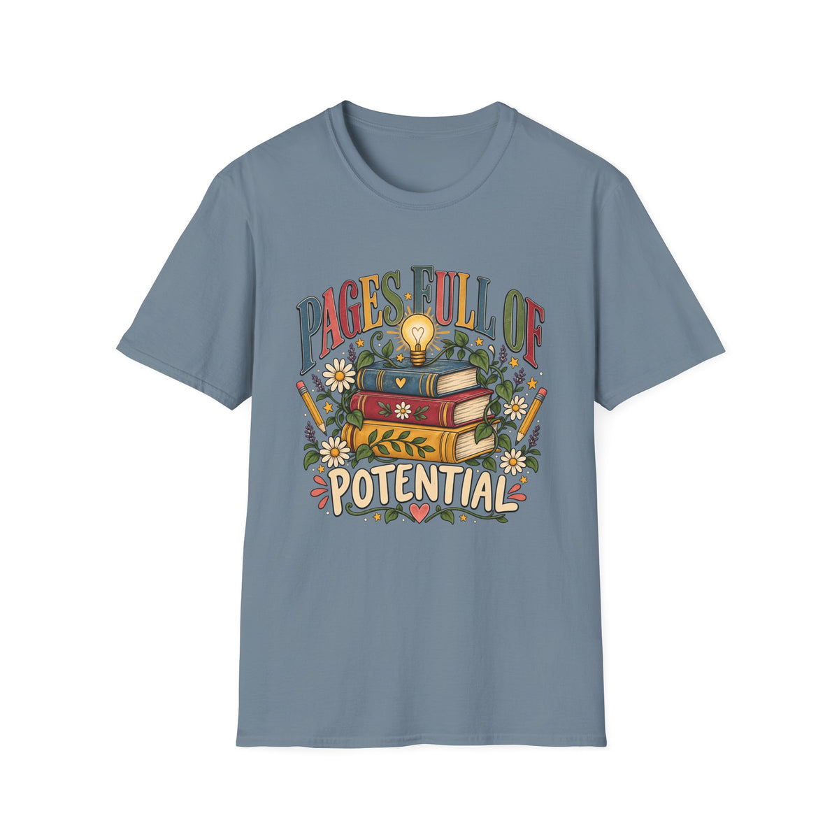 Pages Full of Potential Graphic T-Shirt