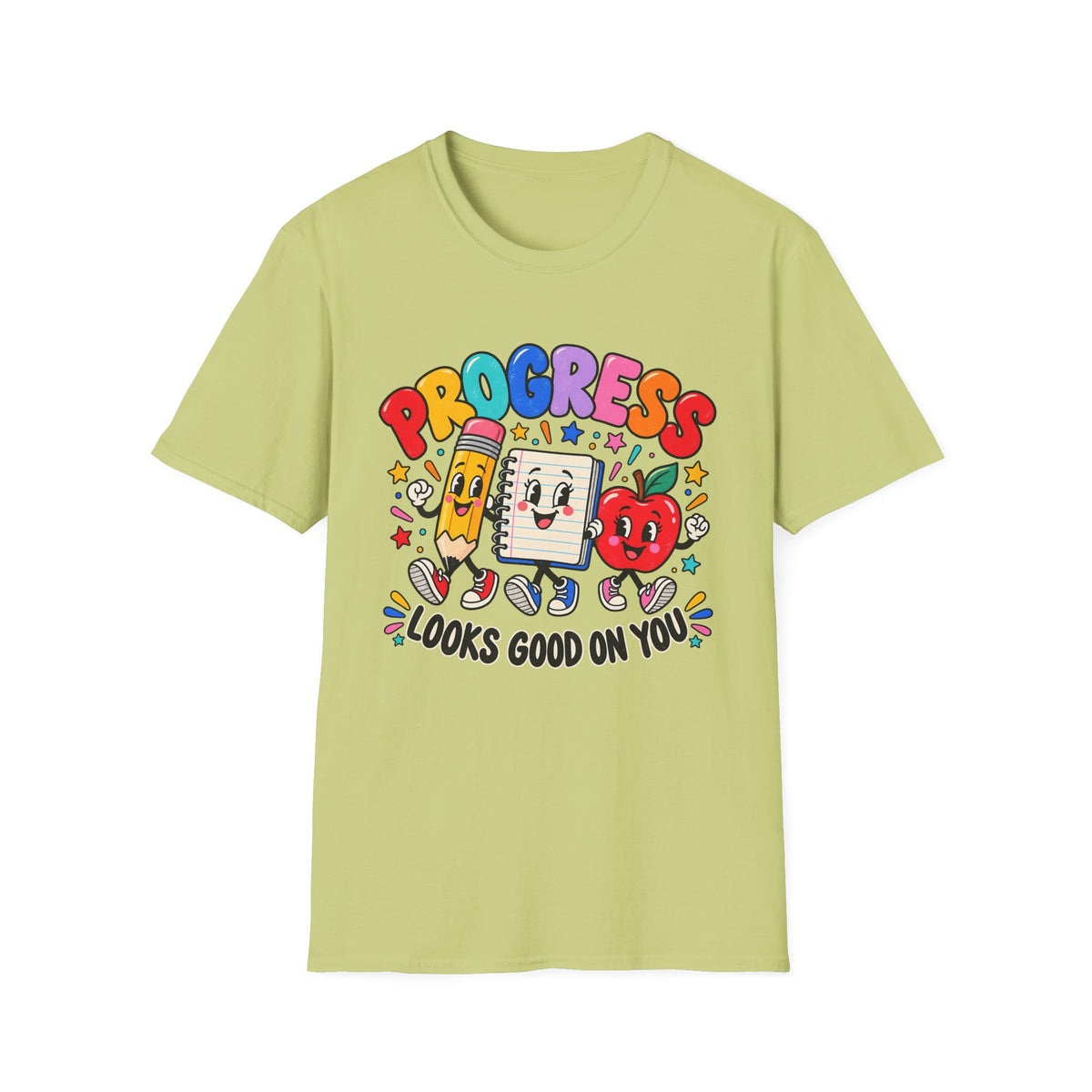 Progress Looks Good on You Inspirational T-Shirt