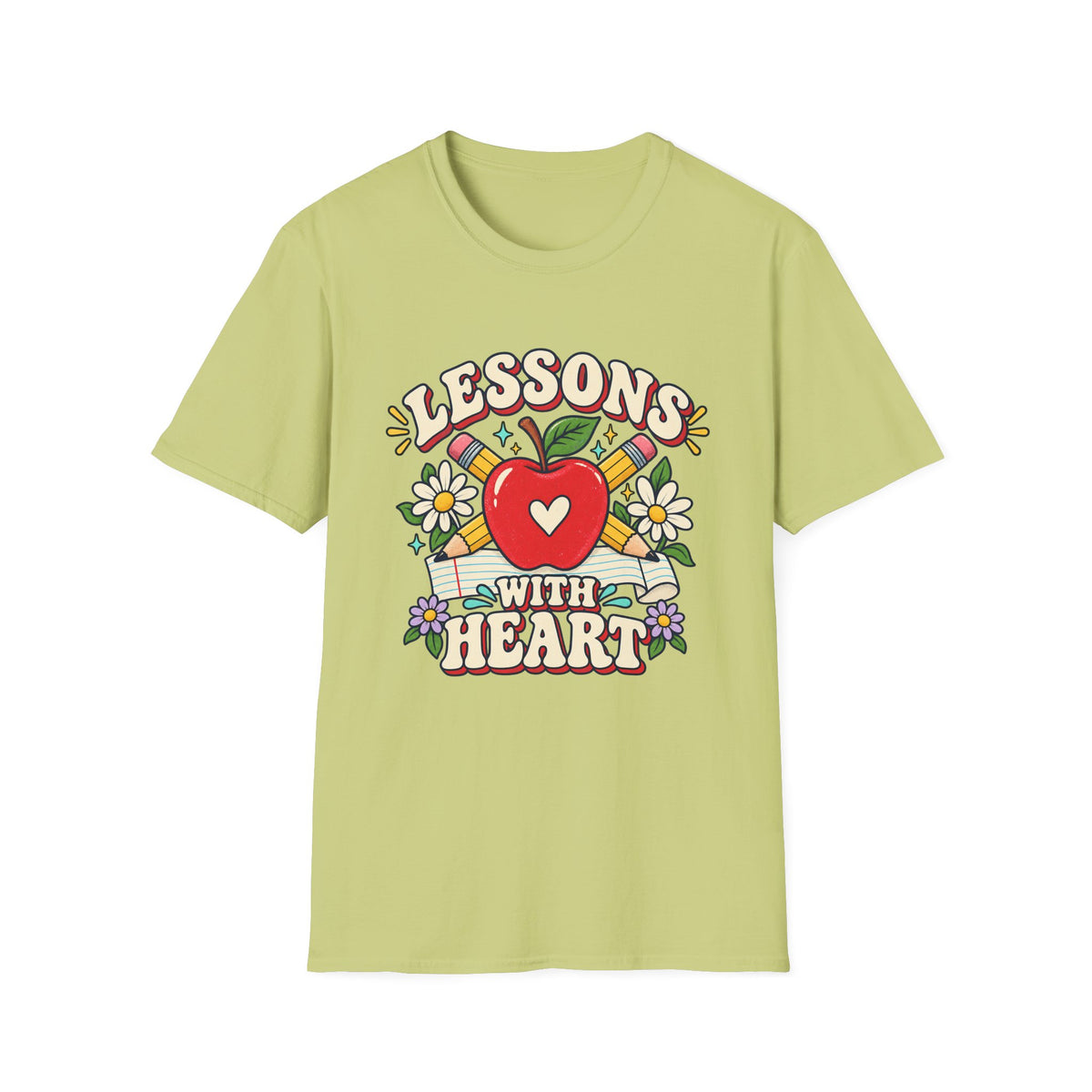Lessons With Heart Teacher T-Shirt