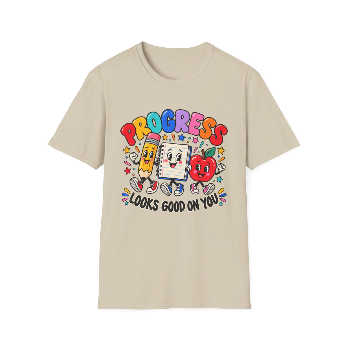 Progress Looks Good on You Inspirational T-Shirt