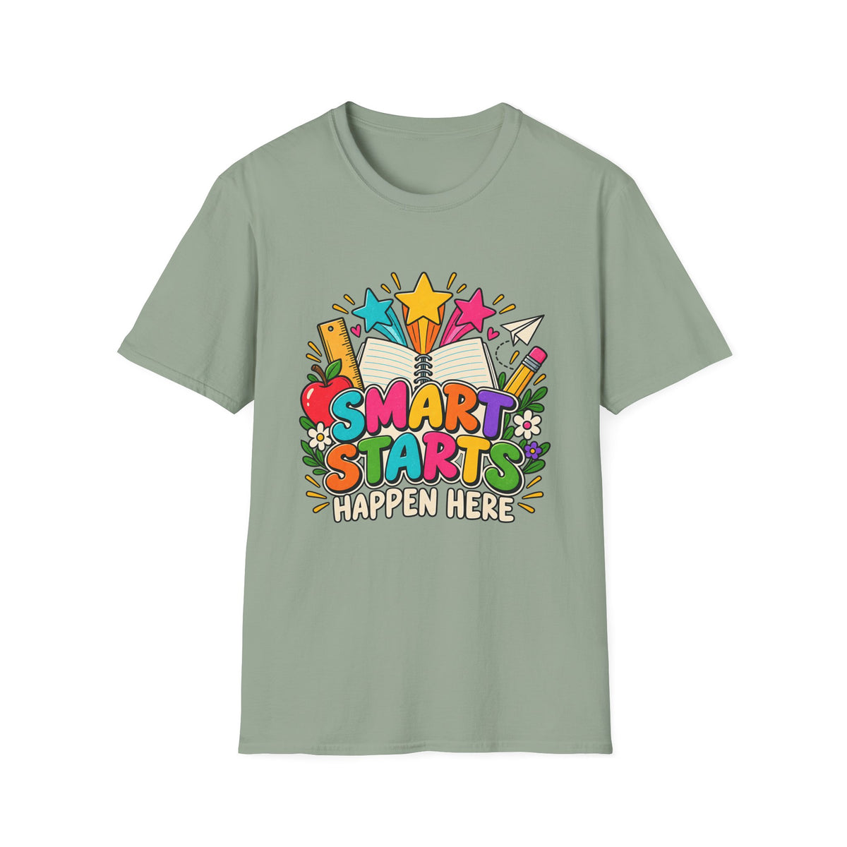 Smart Starts Happen Here T-Shirt