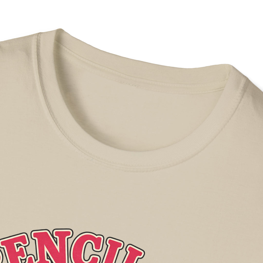 Pencils & Patience Teacher Graphic T-Shirt — Floral Pencil Bouquet Design