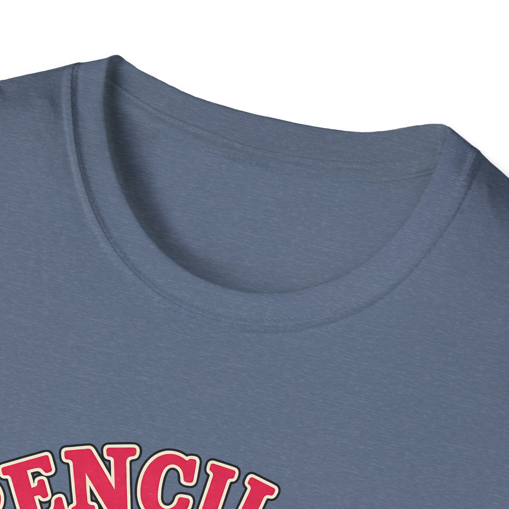 Pencils & Patience Teacher Graphic T-Shirt — Floral Pencil Bouquet Design
