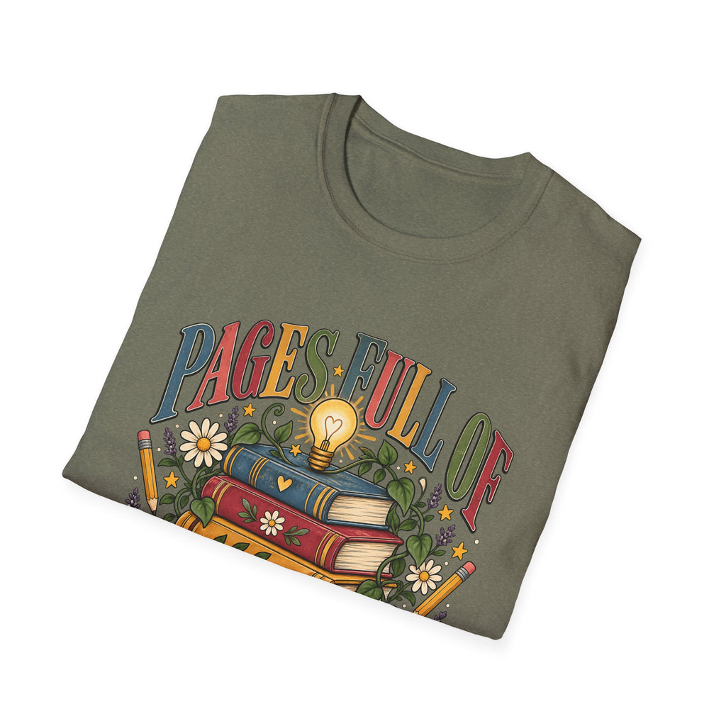 Pages Full of Potential Graphic T-Shirt