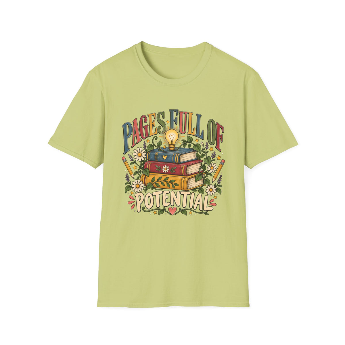 Pages Full of Potential Graphic T-Shirt