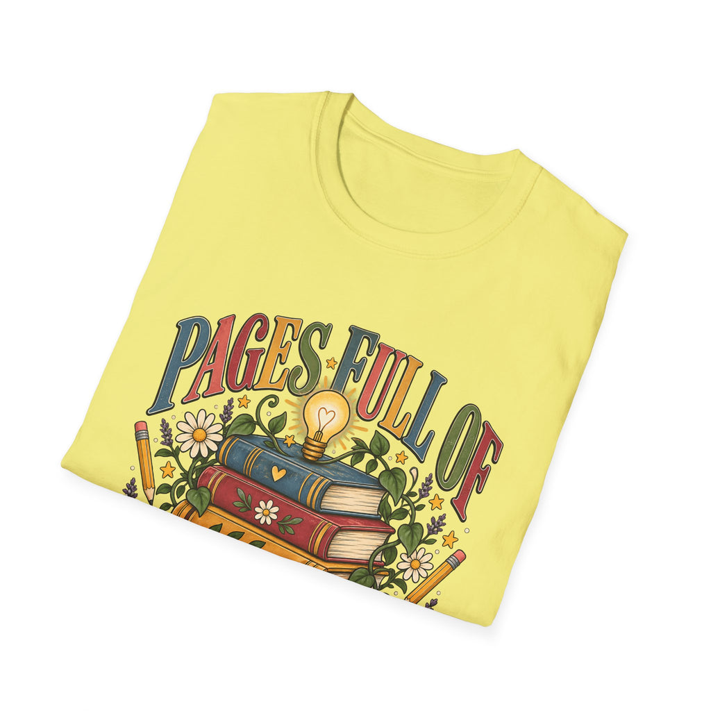 Pages Full of Potential Graphic T-Shirt