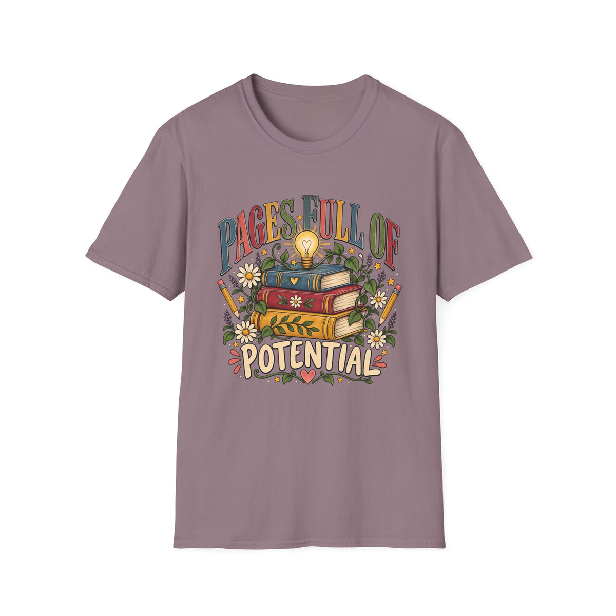 Pages Full of Potential Graphic T-Shirt