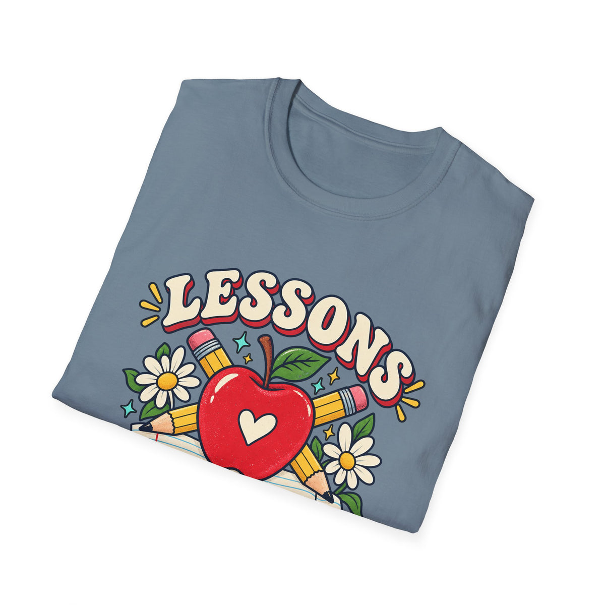 Lessons With Heart Teacher T-Shirt
