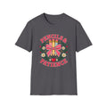 Pencils & Patience Teacher Graphic T-Shirt — Floral Pencil Bouquet Design