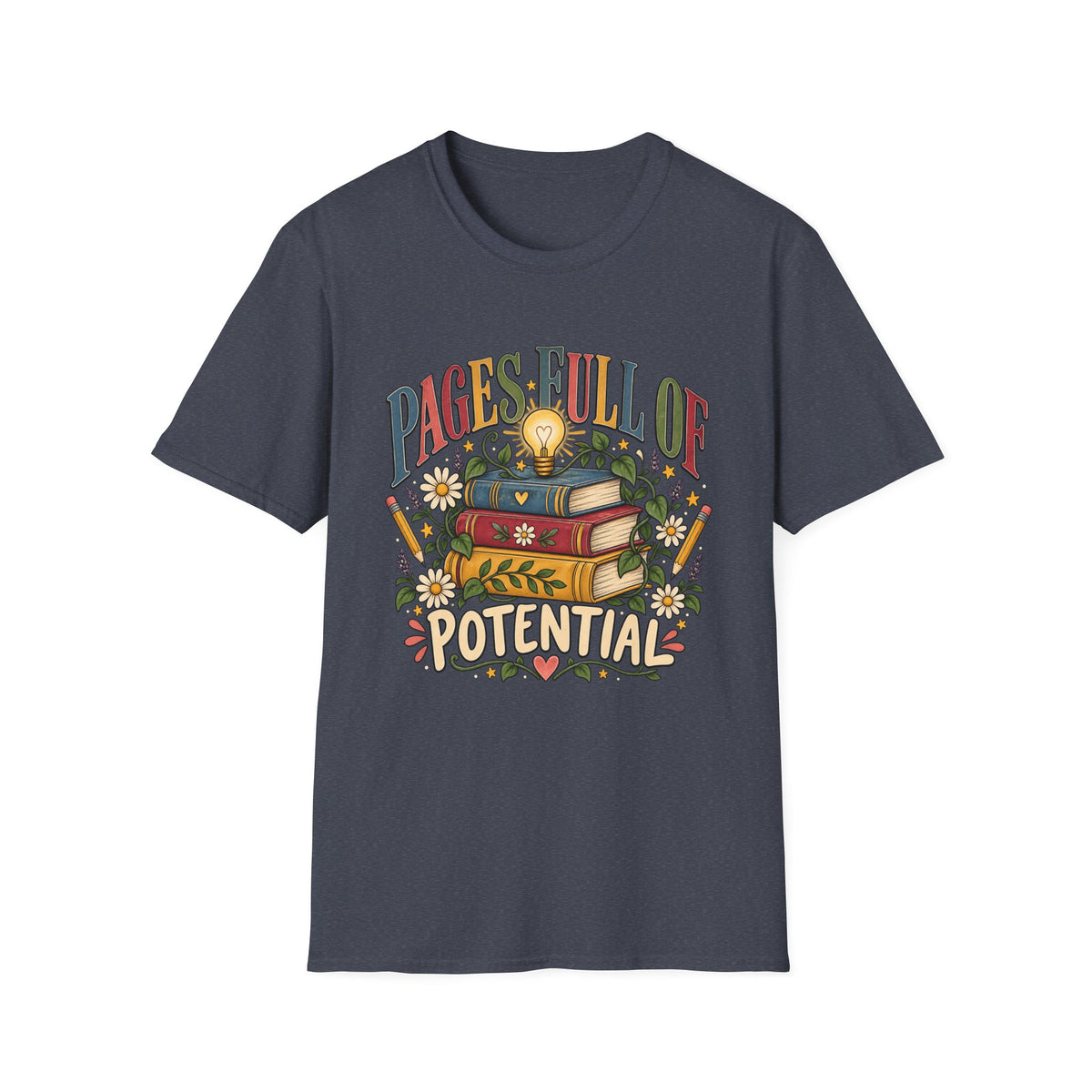Pages Full of Potential Graphic T-Shirt