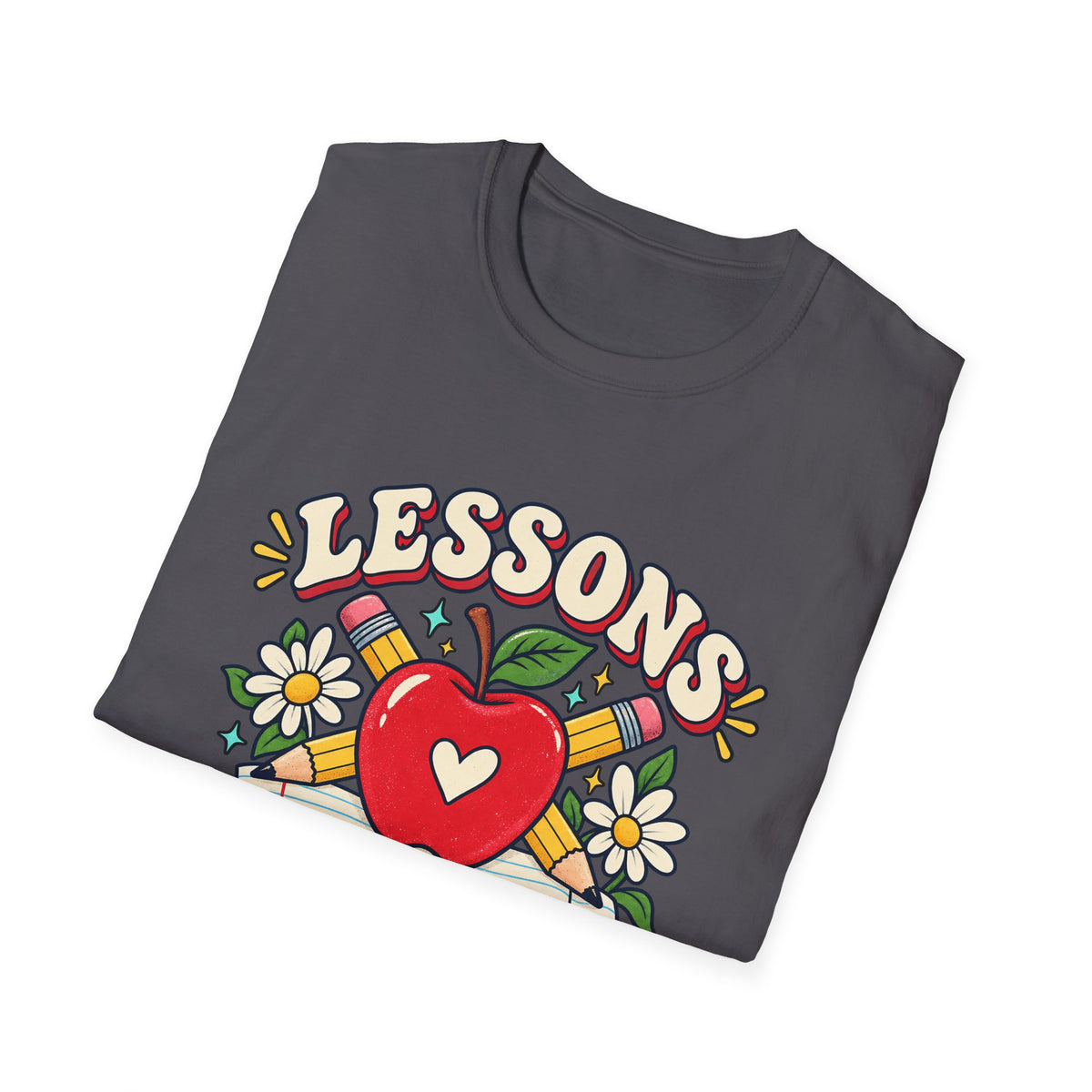 Lessons With Heart Teacher T-Shirt