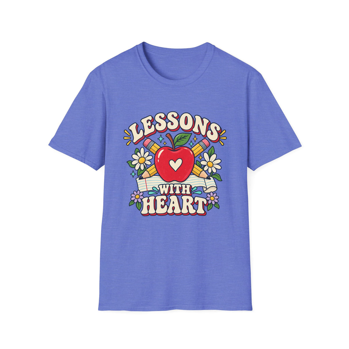 Lessons With Heart Teacher T-Shirt