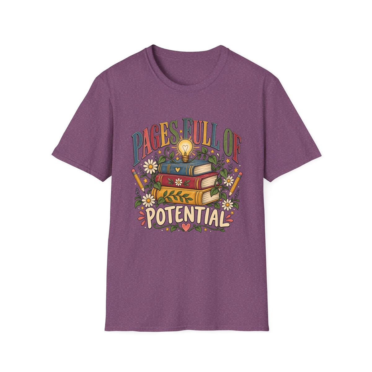 Pages Full of Potential Graphic T-Shirt