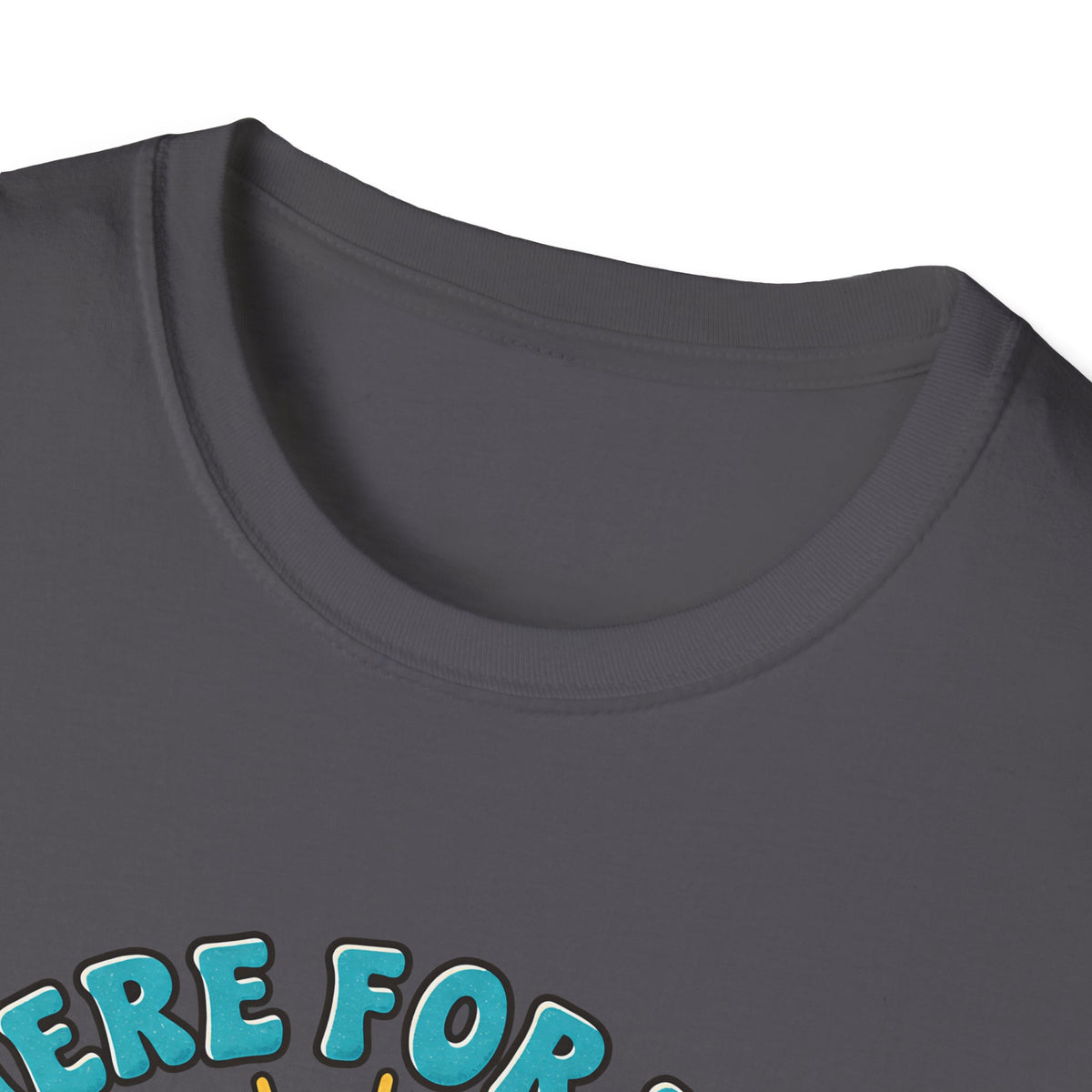 Aha Moments T-Shirt — 'Here for the Aha Moments' Lightbulb Graphic Tee