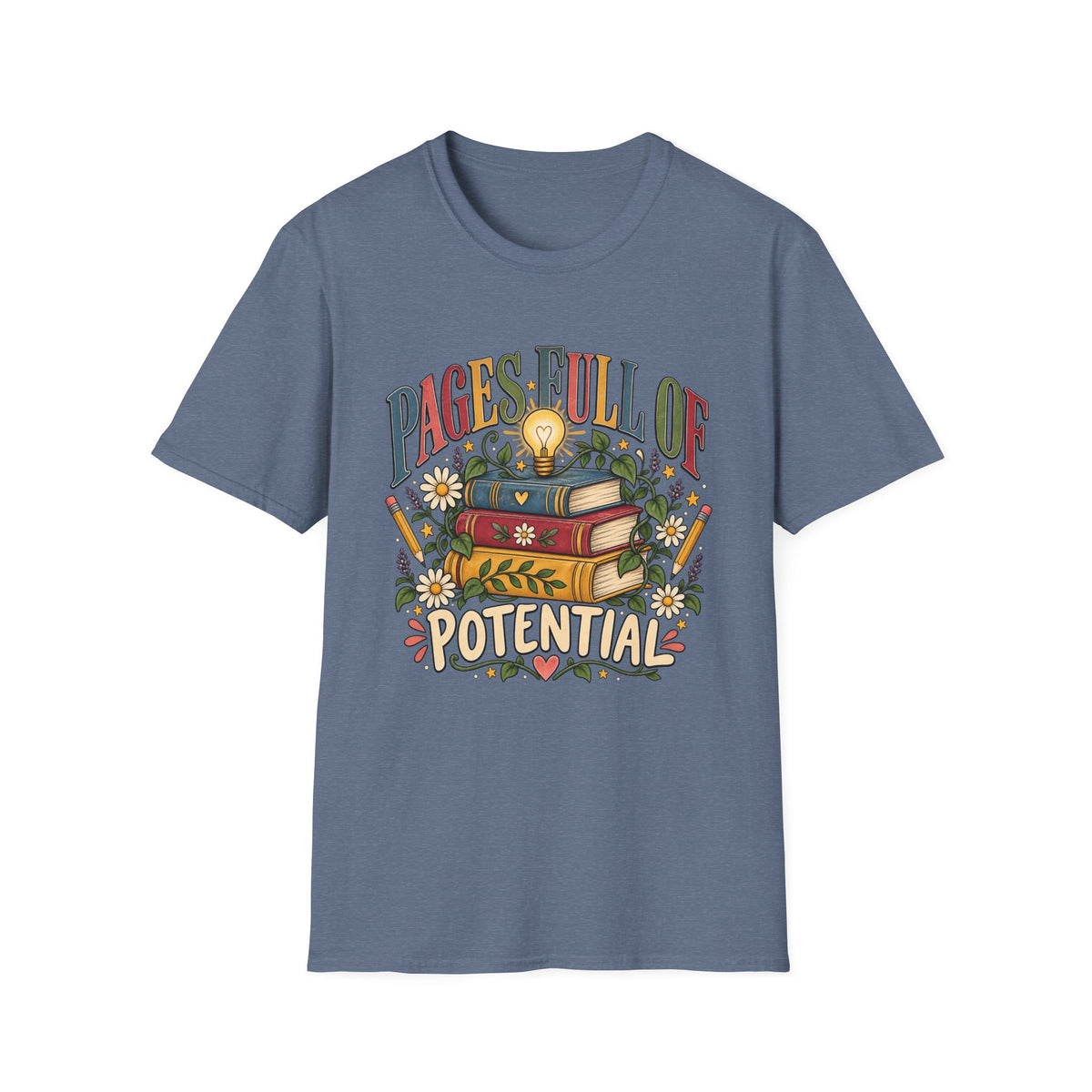 Pages Full of Potential Graphic T-Shirt