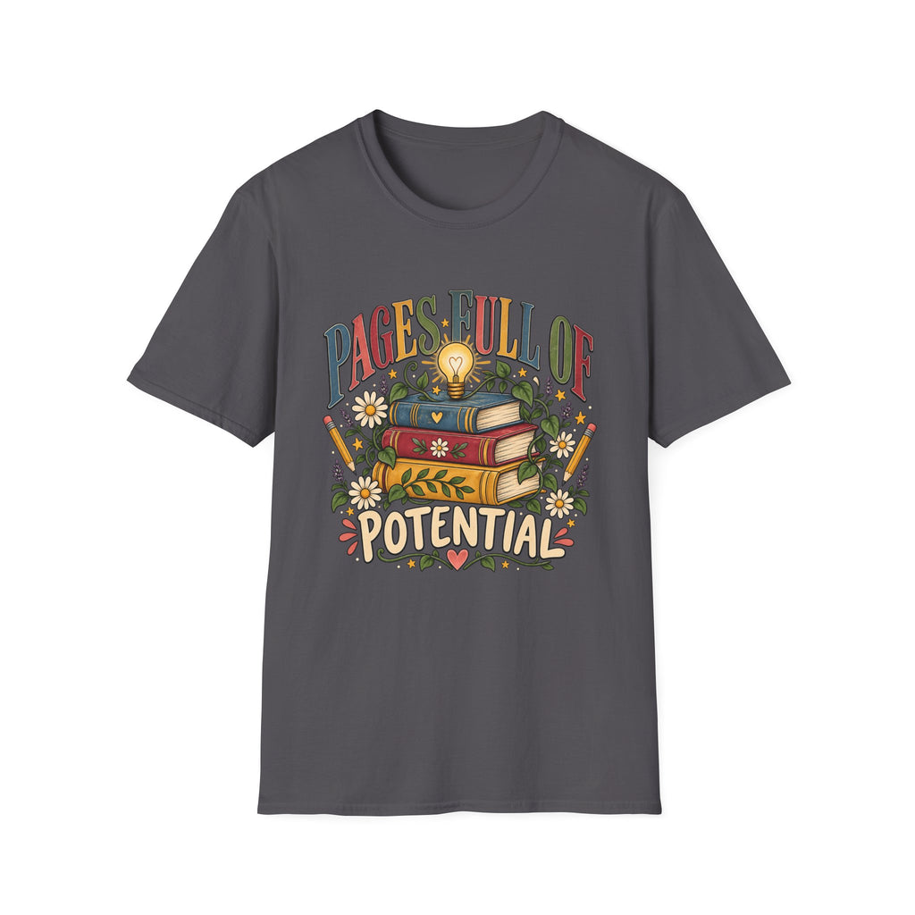 Pages Full of Potential Graphic T-Shirt