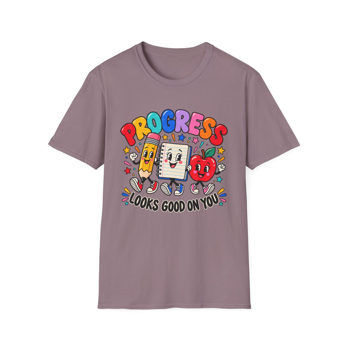 Progress Looks Good on You Inspirational T-Shirt