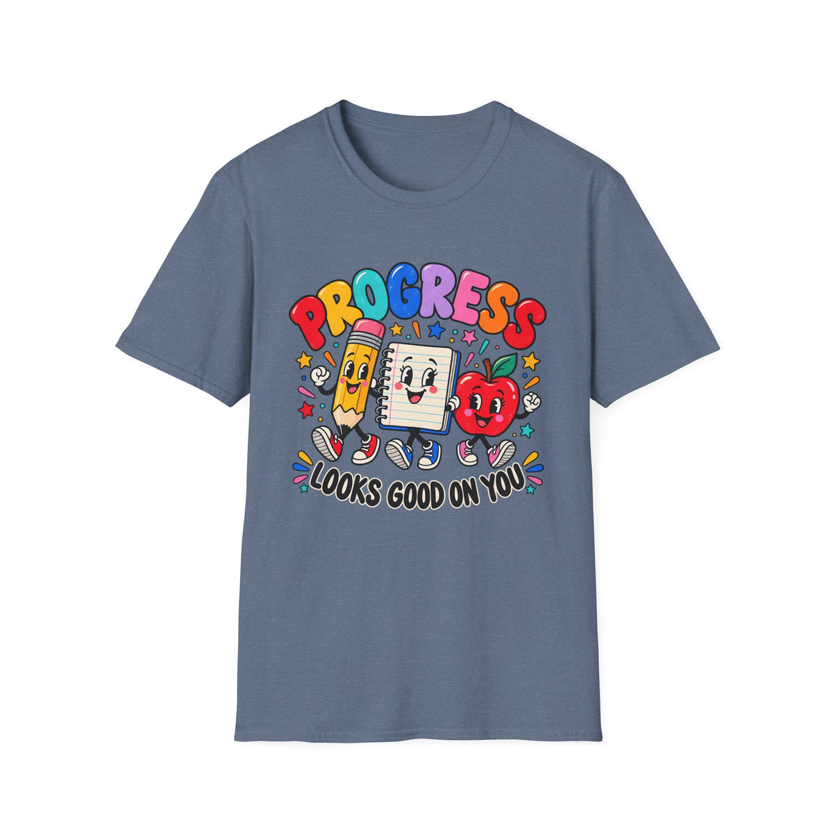 Progress Looks Good on You Inspirational T-Shirt