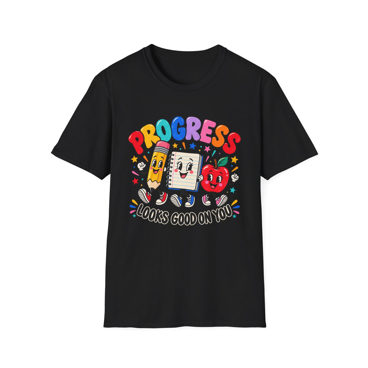 Progress Looks Good on You Inspirational T-Shirt
