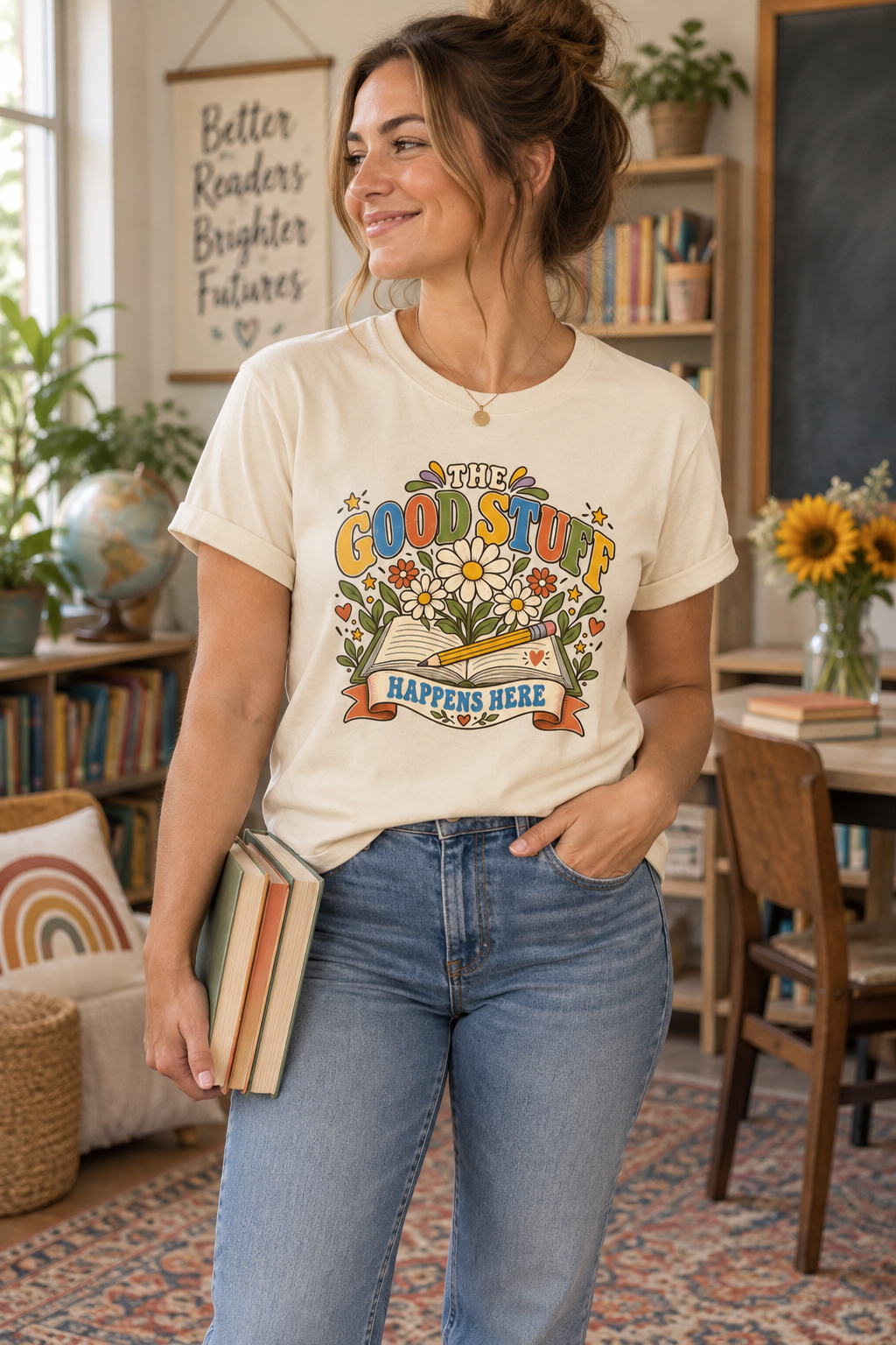 The Good Stuff Happens Here T-Shirt